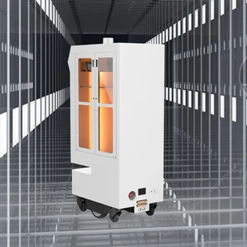 Nuovo arrivo Hotel Food Robot Coffee Shop Ristorante Cameriere Server Robot Car per servizio di edifici per uffici