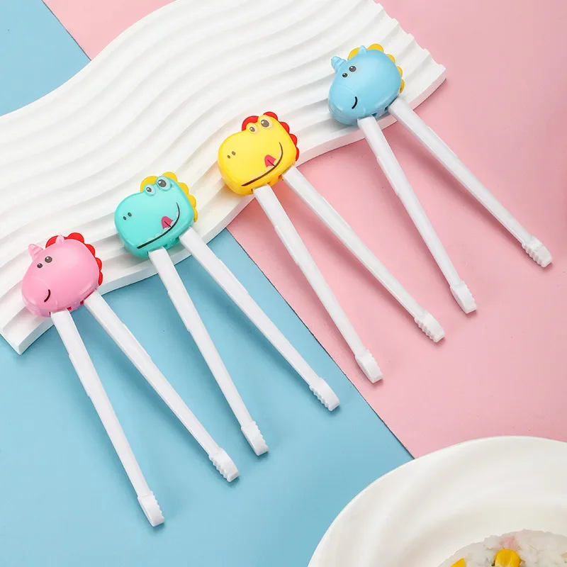 

Детские палочки для еды, тигровый рот, столовые приборы для детей, обучение обучению, палочки для еды, коробка для хранения, дополнительное хранение