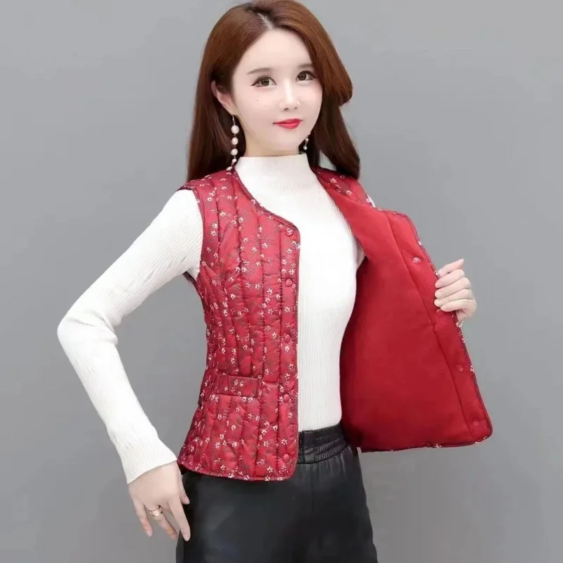 Red printing] fleece-lined thick 【