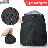 20-80L Dustproof Backpack Rain Cover Portable Ultralight Sun Rain Protect for OutdoorOutdoor Hiking Backpack Waterproof Cover 2