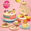24 Colors Creative Kids Clay Toy Plasticine Tool Set Hamburger Noodle Ice Cream Machine DIY Clay Mold Play House Toys for Kids 2