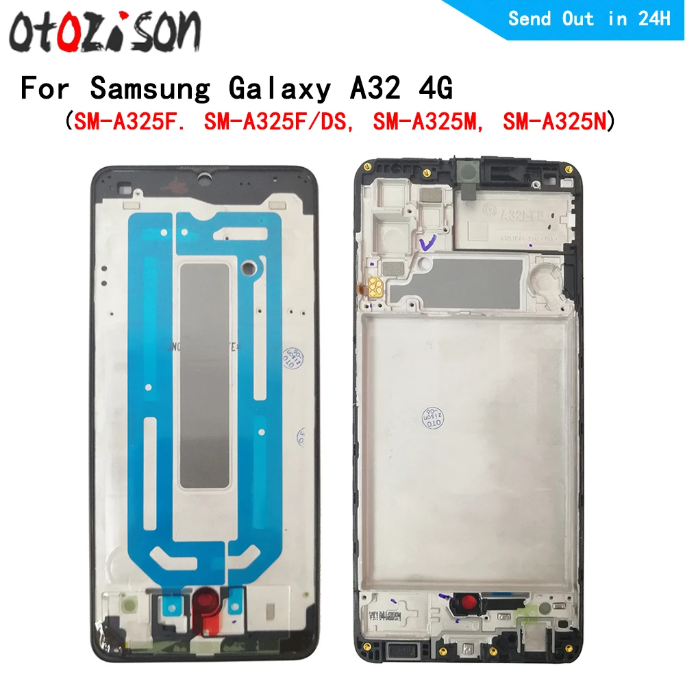 Housing Middle Frame LCD Bezel Plate Panel Chassis For Samsung Galaxy A30 A31 A32 A33 A40 A50 A51 A52 A30S A60 A50S Middle Frame