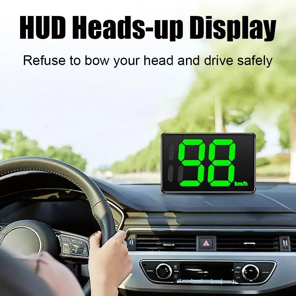 Tachimetro per auto GPS con HUD Head Up Accessori per display Smart Play universale Plug Auto Gadget e M8V8 - Image 4