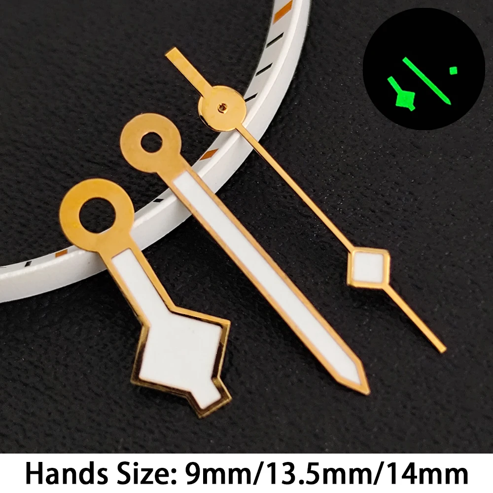 Green Luminous Watch Hands for Mechanical Movements - Replaceable Accessories