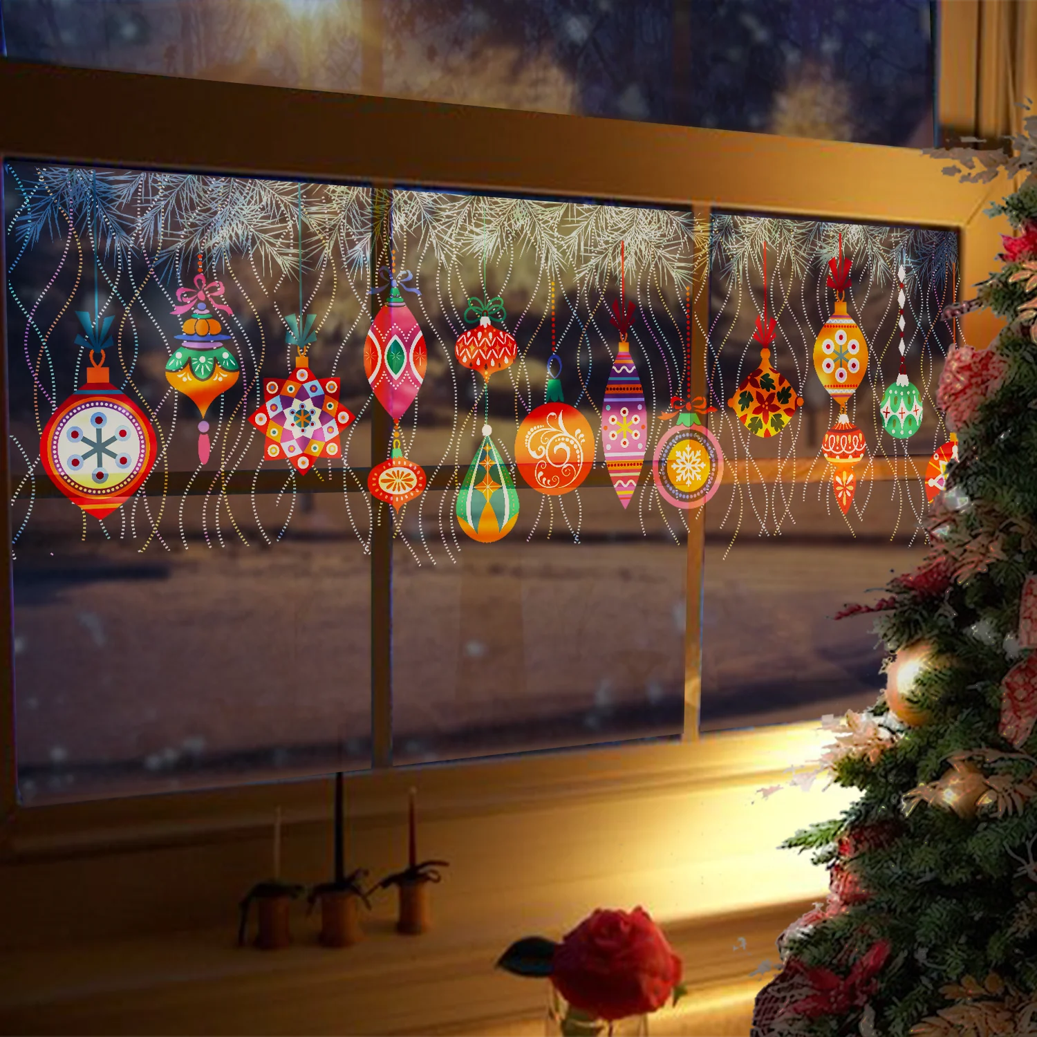 kizcozy-christmas-flat-cartoon-colorful-balls-uv-print-window-film