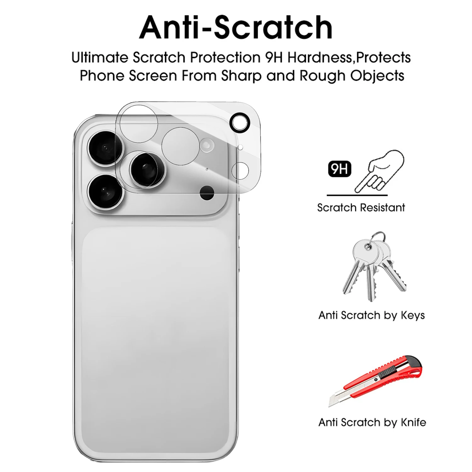 Premium HD Clear Protective Back Camera Lens Tempered Glass Films