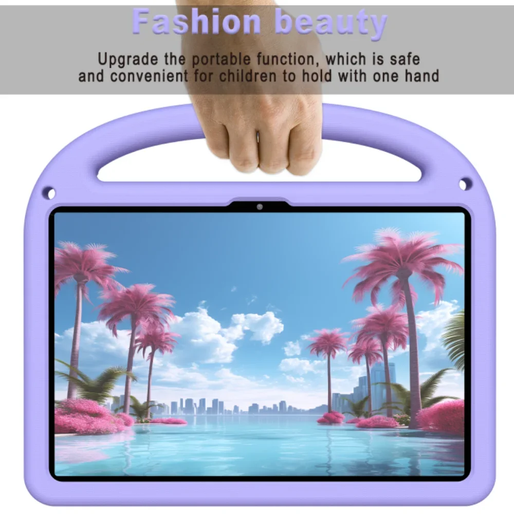 Cartoon Kids Tablet Cover with Built-in Stand - Soft EVA Case