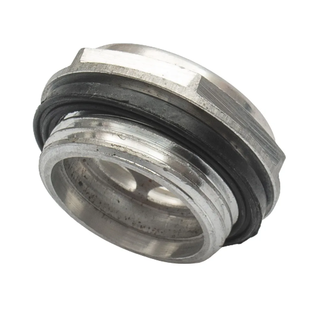 

Parts Oil Face Mirror Male Thread Plastic Replacement 3/4\" BSPT Accessory Air Compressor Clear Fittings Glass