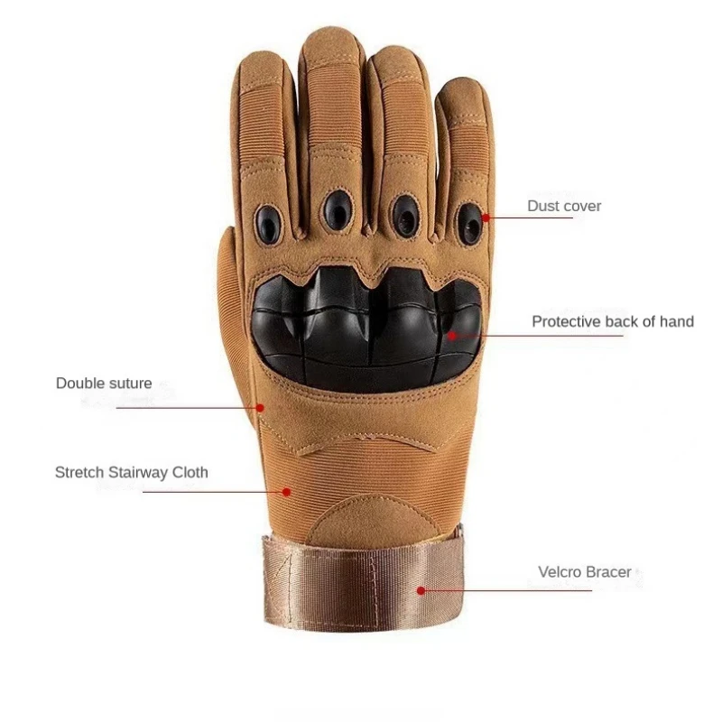 Tactical Gloves Shooting Gloves Touch Design Fitness Protection Sports Motorcycle Hunting Full Finger Walking