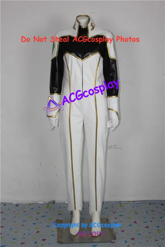 

Code Geass Suzaku Kukurugi Cosplay Costume acgcosplay faux leather made