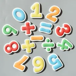 Colorful Cartoon Animal Fridge Magnets Set for Kids - Fun and Educational Magnetic Letters & Numbers Toy (15pcs numbers)