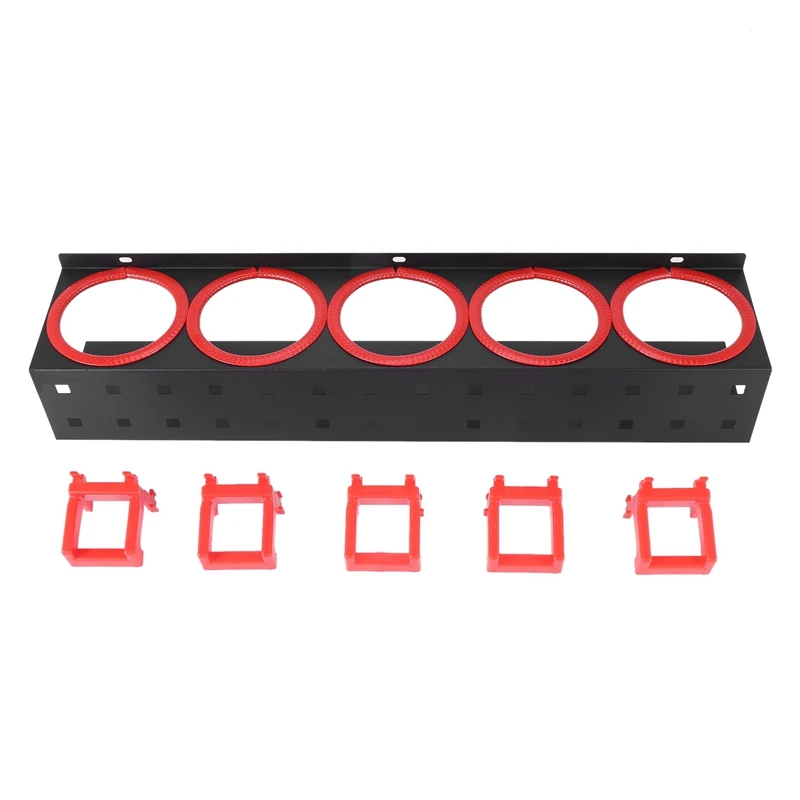 

Big deal Spray Bottle Storage Rack Abrasive Material Hanging Rail Car Beauty Shop Accessory Display Auto Cleaning Detailing Tool