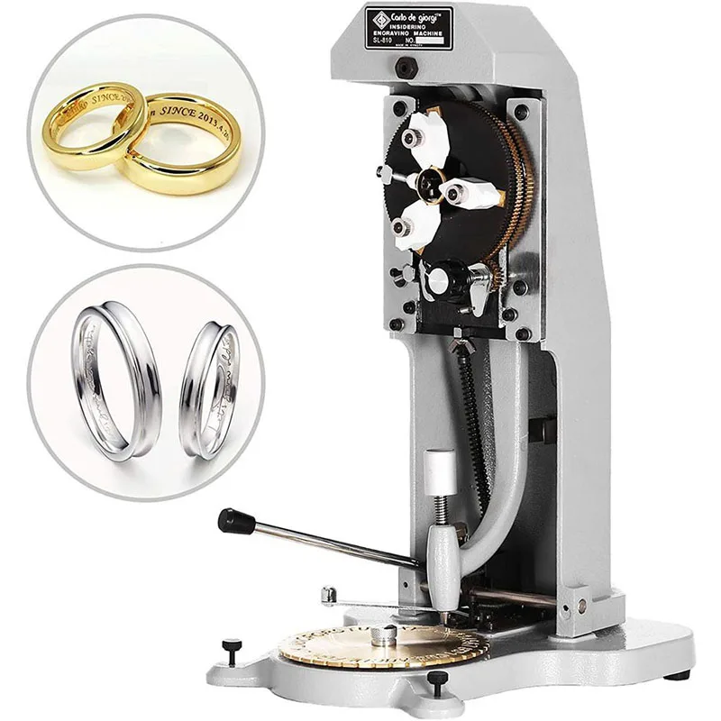 Inside Ring Engraver Stamper Two Faces Standard Letter Block Dial Jewelry Making Engraving Machine NEW jewelry making tools