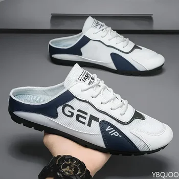 2025 Pantofole estive da uomo Scarpe casual con fondo piatto da uomo alla moda Scarpe con suola morbida Scarpe da ginnastica da uomo Zapatos De Hombre 1