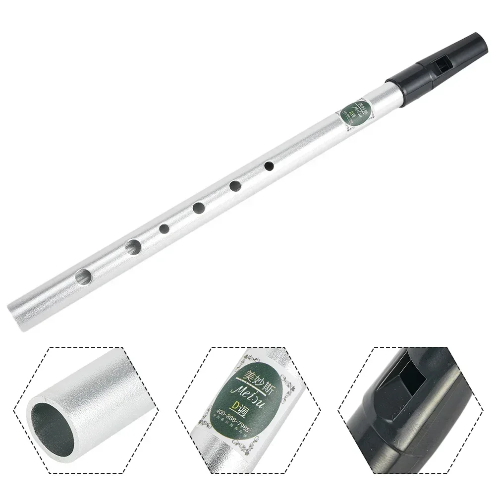 Wooden Whistle Irish Whistle 6 Holes C/D Key Flute Instrument For Beginners