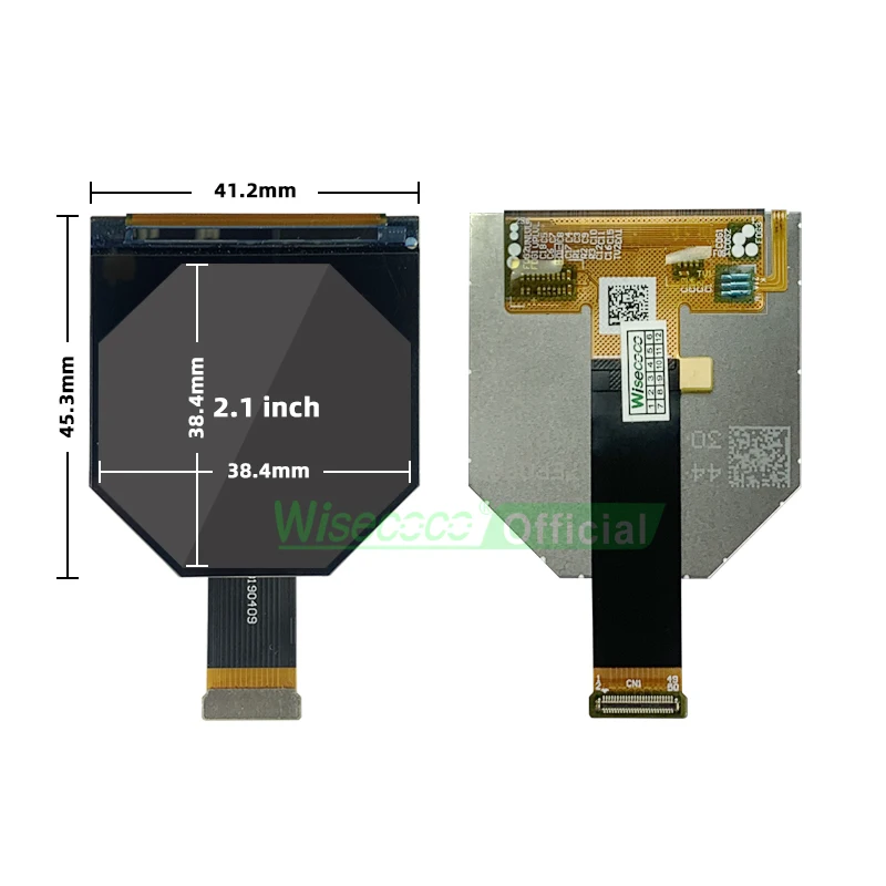 Wisecoco-mini Display para Raspberry pi Tft Lcd Painel de Controle Mipi Brilho Ajustável 1600x1600 Alto Ppi 21 - Imagem 2