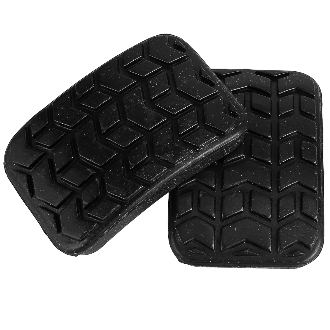 B092-43-028 2pcs Brake Clutch Rubber Pedal Pad Cover Fit for Mazda Miata 1990-1997 1999-2003 Black