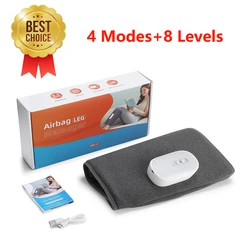 Wireless 360° Air Pressure Calf Massager with 3 - Mode Compression for Muscle Relaxation and Improved Blood Circulation (1PCS - 4 Mode 8 Level)