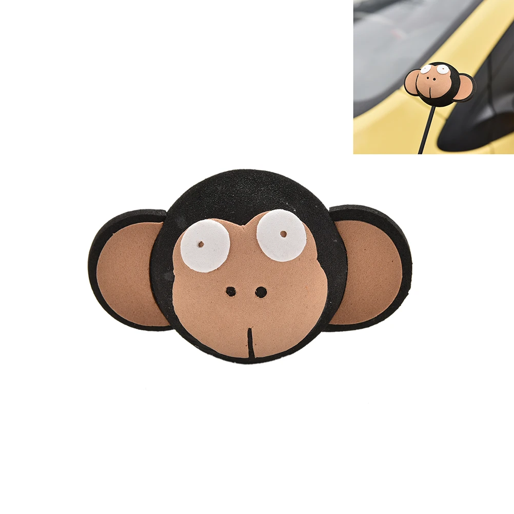 thumbnail image 2 of COGEEK Car Antenna Topper Cute Cartoon Big Eyes Bat Foam Antenna 2 of 11