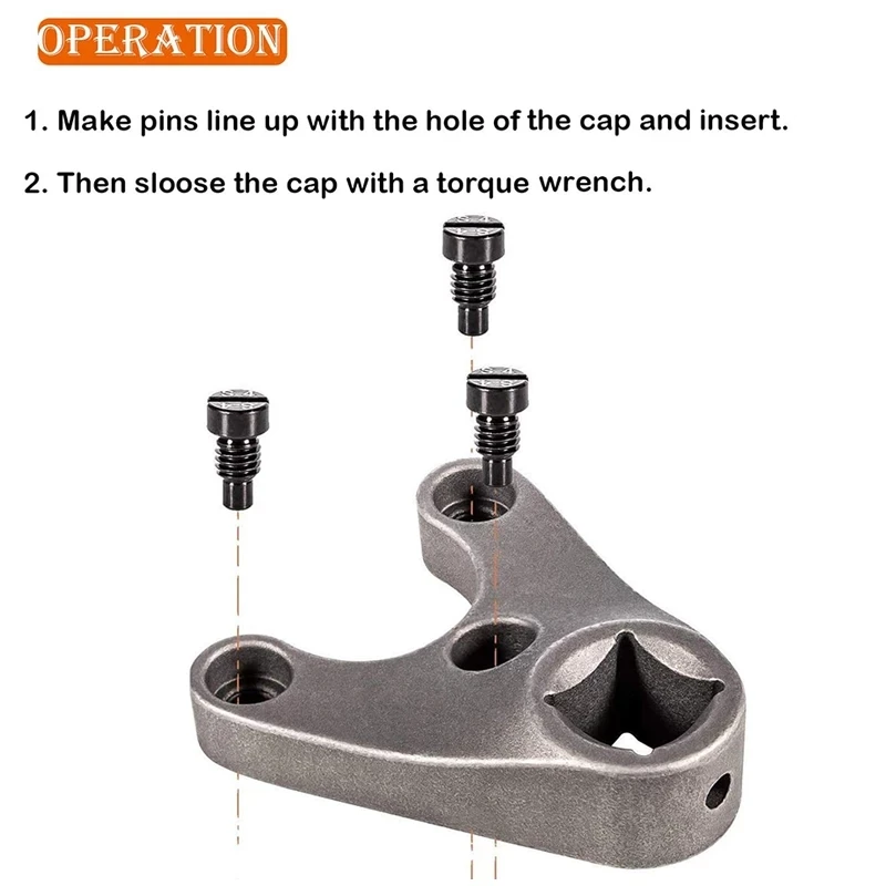 TML Outboard Trim/Tilt Pin Wrench Tools Set MT0004 and MT0006 and MT0009 Fit for Yamaha Suzuki Johnson Evinrude