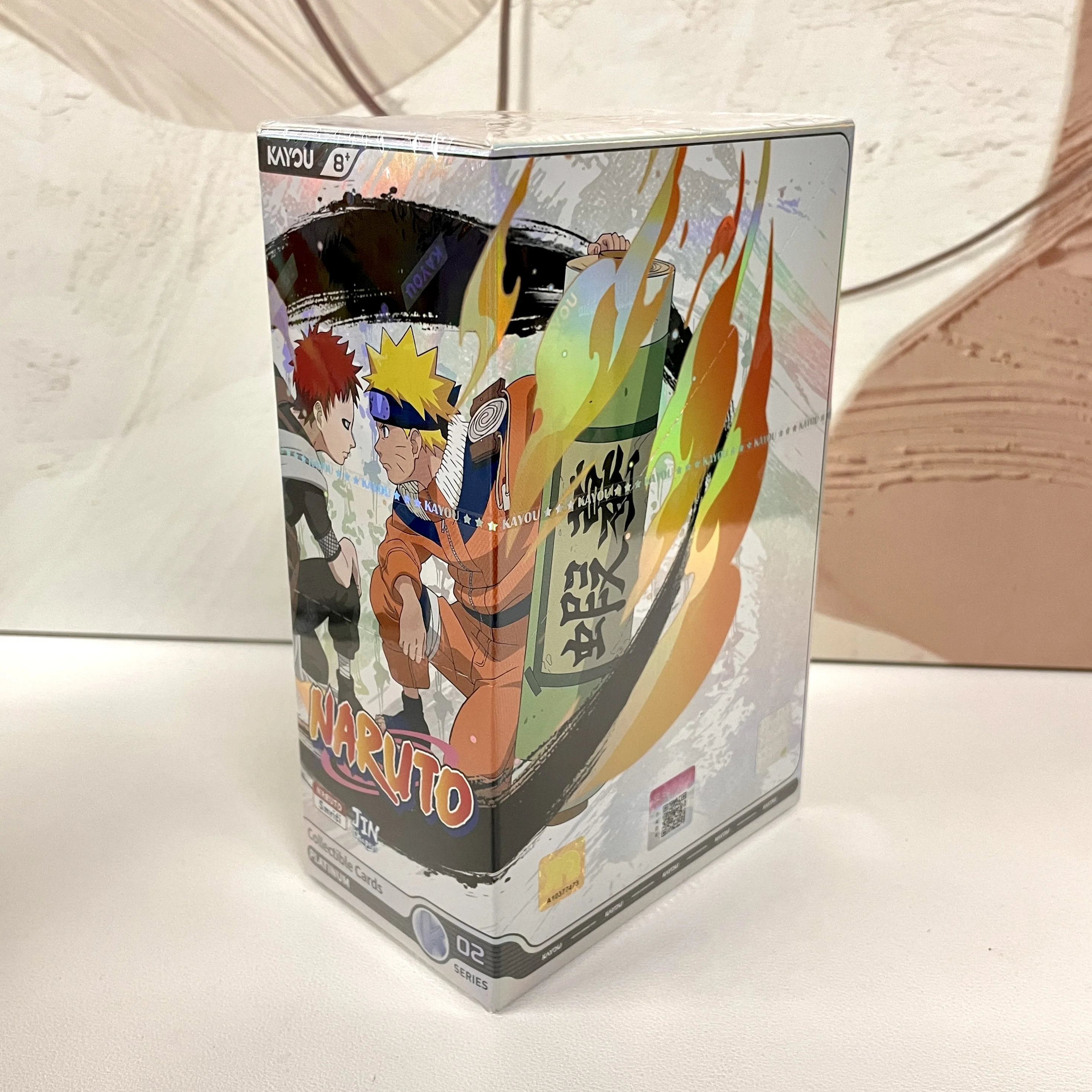 KAYOU Genuine Naruto New T2W9 T4W6 English Version Anime Card Box