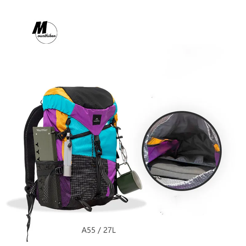 Outdoor Camping Mountaineering Bag Mountainhiker Multifunctional Shoulder Backpack Hiking Travel 27L35L Lightweight Tactical Bag 6