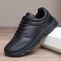 Men's Sneakers Fashion Leather waterproof Men's Casual Shoes Outdoor Jogging Training Shoes High-Quality Comfortable Men's Shoes