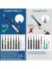 Fairywill Interdental Brushs Heads Electric Toothbrush Replacement  Sonic Toothbrush heads for FW-507 FW-508 FW-917 FW-959 4