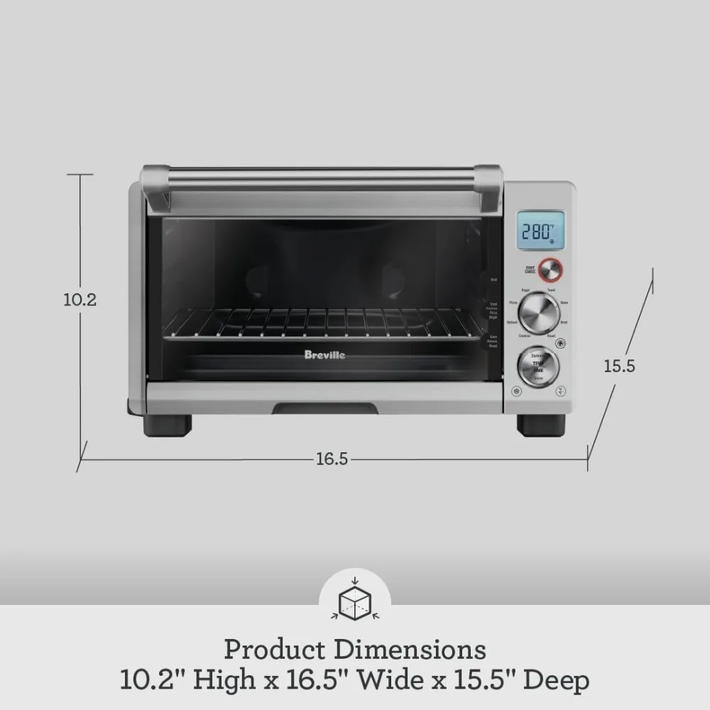 the Smart Oven Compact Convection, BOV670BSS, Brushed Stainless Steel