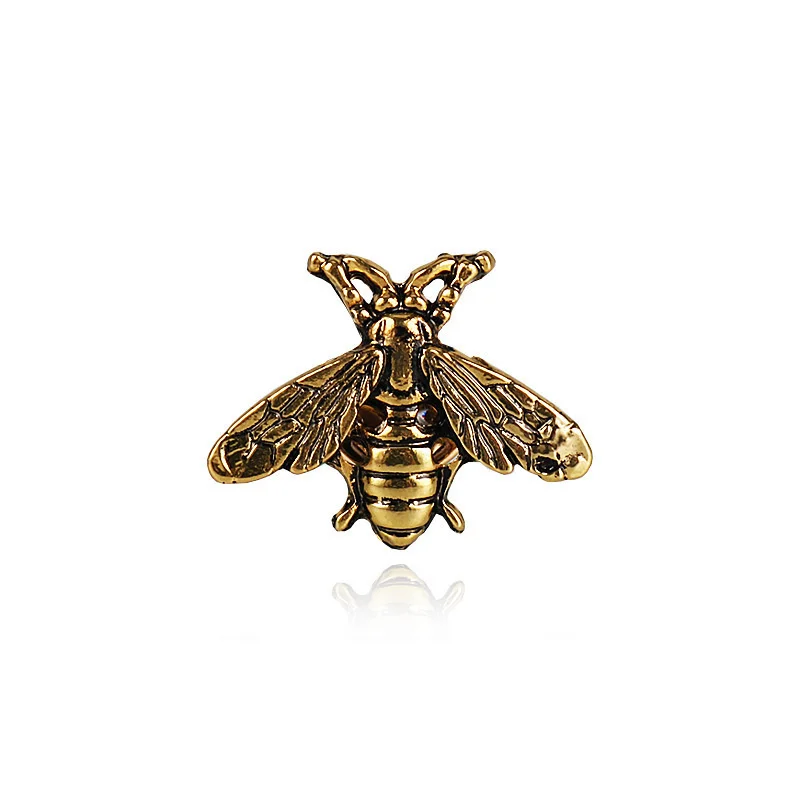 Broche Reine Des Abeilles En Strass Jaune - Qualité Soignée - Thème Insectes