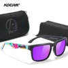 KDEAM Large Size Men's Sunglasses Polarized Photochromic Night Vision Goggles Oversized Sun Glasses With 154mm Width KD332 PLUS