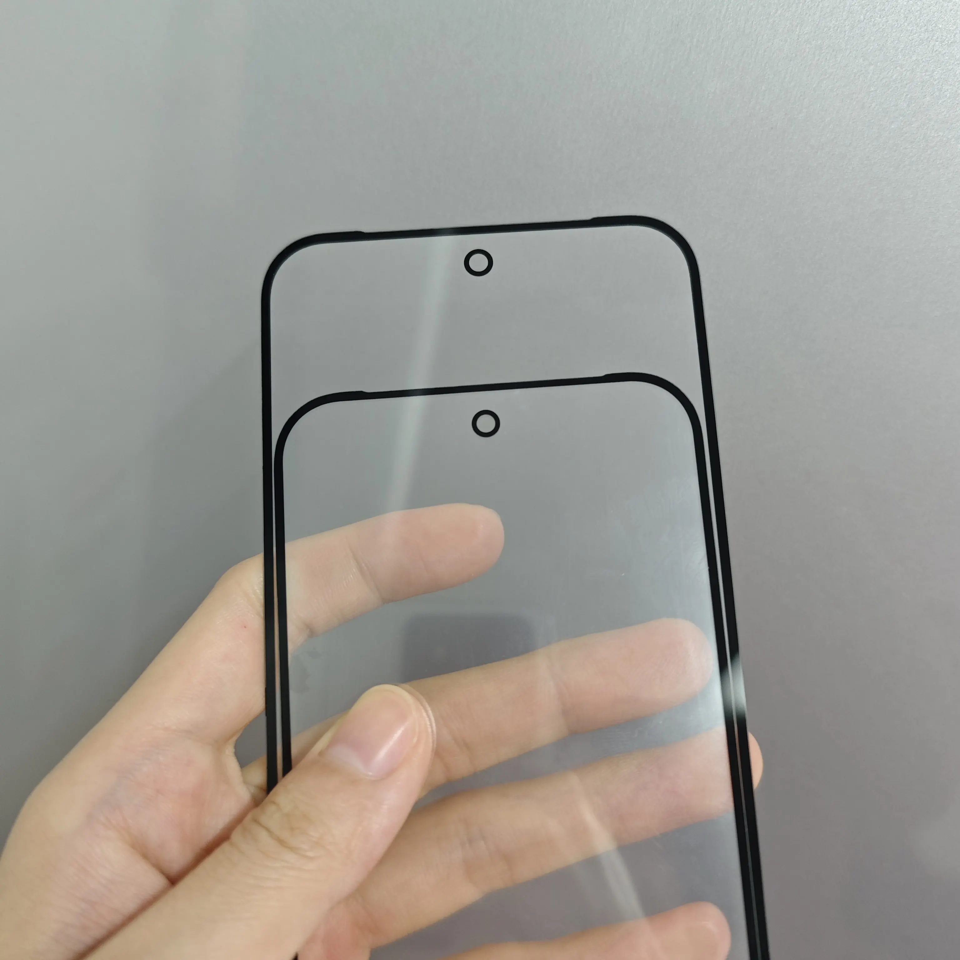 Google Pixel 9 / 9Pro / 9 Pro XL용 OCA가 포함된 고품질 터치 스크린 전면 외부 유리(소유성 코팅)
