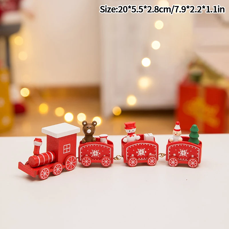 thumbnail image 1 of Adornos para árbol de Navidad en miniatura para hacer uno mismo, adornos para ventana, adornos para árbol de Navidad de madera, adornos para escritorio, suministros navideños, 1 of 5