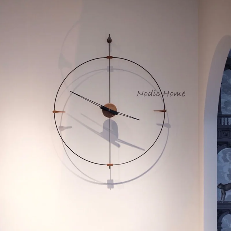 

Large Wall Clock Modern Design Luxury Modernization Design Wall Watches Home Decor Decorated Mute Wall Clock For Living Room