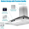Range Hood 36 inch Wall Mount Kitchen Hood 700 CFM with Ducted/Ductless Convertible Duct, Touch Control, Permanent Filters 3