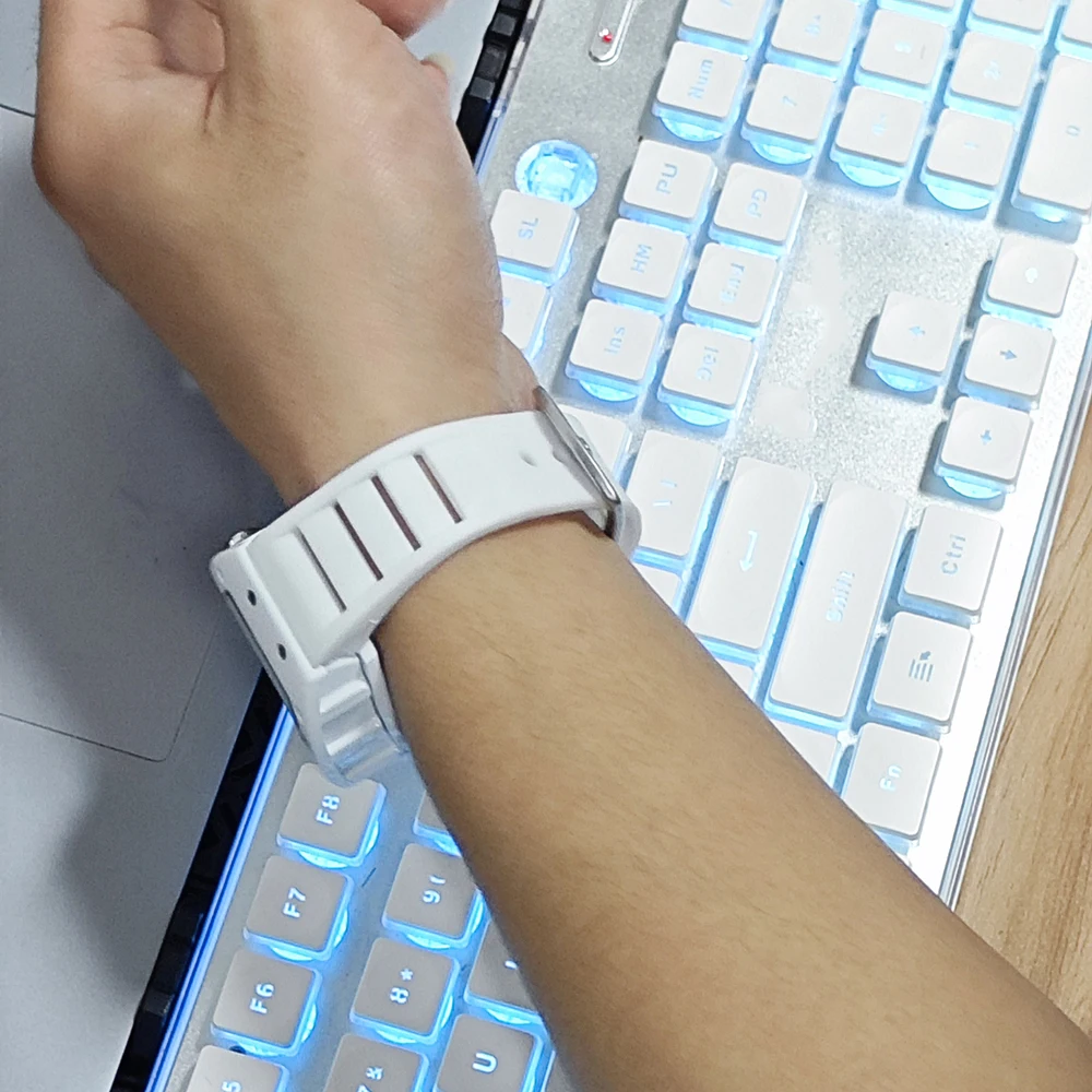 Luxury Men Sports Watches Non-Mechanical Men’s Quartz Wristwatch 2025 New Fashion Automatic Waterproof Male Transparent Watches