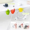 Self Adhesive Thumb Hook Multifunctional Appliance Cord Holder For Office Living Room Wall Mounted Anti-Break Cables Organiser 2