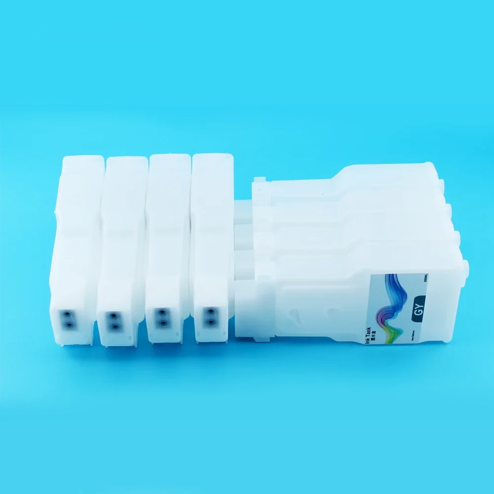8 또는 12 가지 색상 PFI206 PFI 206 PFI-206 Canon IPF6400 IPF6400S IPF6450 IPF6400SE 프린터 용 칩이없는 리필 잉크 카트리지