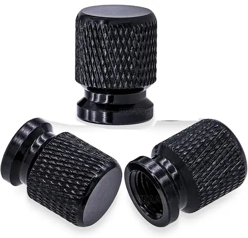 Tire Valve Stem Caps, Anodized Aluminum Wheel Valve Covers Accessories, Universal for Cars, SUVs, Bikes, Trucks and Motorcycles - Image 9