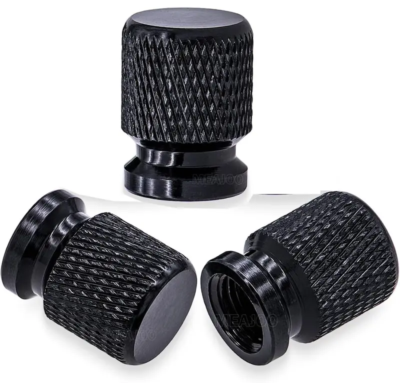 Tire Valve Stem Caps, Anodized Aluminum Wheel Valve Covers Accessories, Universal for Cars, SUVs, Bikes, Trucks and Motorcycles - Image 9
