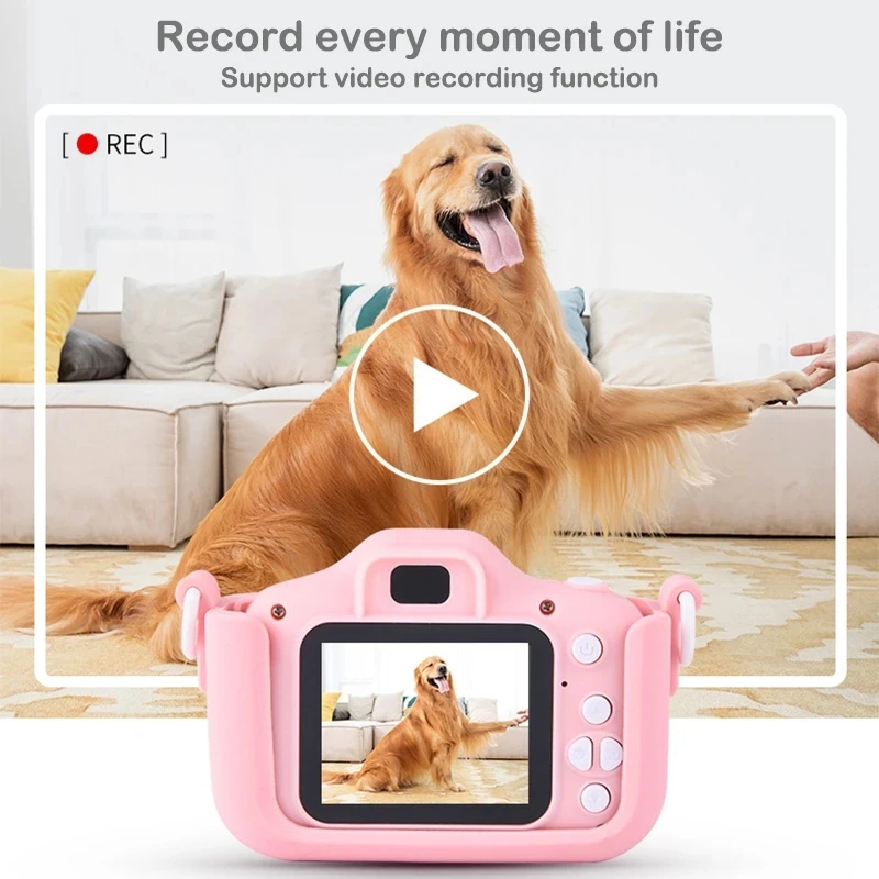 Kids Digital Camera Toys for Girls Boys 1080P HD Screen Outdoor Toys Birthday Gifts Camara Fotos Infantil Juguetes Para Ni&ntilde;os