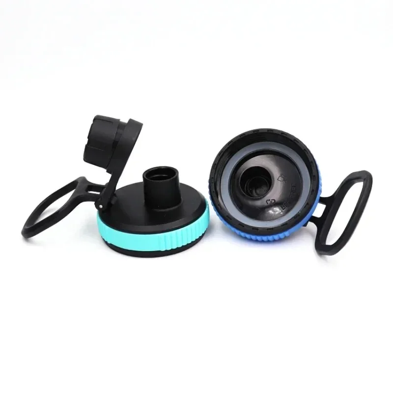 1PC Outdoor portable plastic cup lid sports kettle straw lid replacement wide mouth water bottle