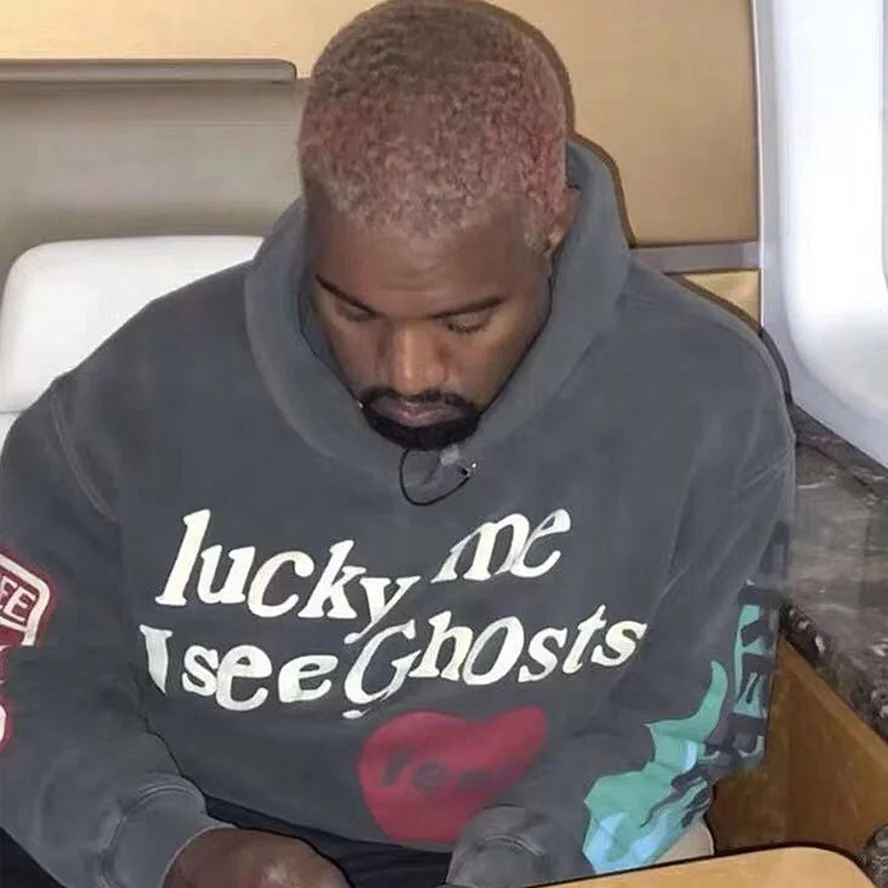 Lucky See Ghosts Hoodie Urban Outfitters | Kanye West Lucky See Ghosts  Hoodie Real - Hoodies u0026 Sweatshirts - Aliexpress