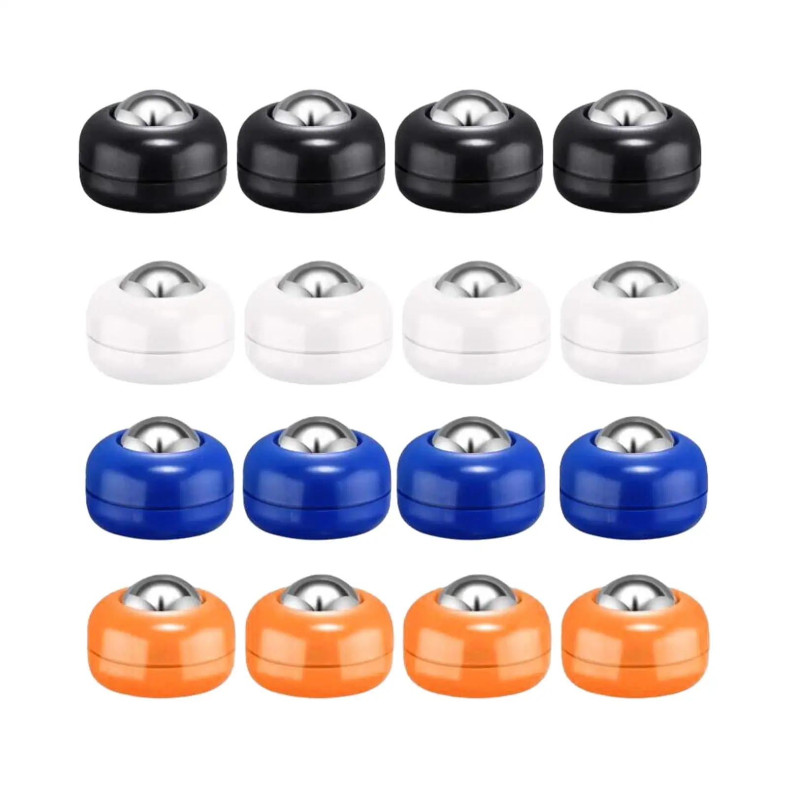 16x Shuffleboard Pucks Shuffleboard Accessories 4 Colors Indoor Shuffleboard Games Pucks for Kids Adults Leisure Sports Playing