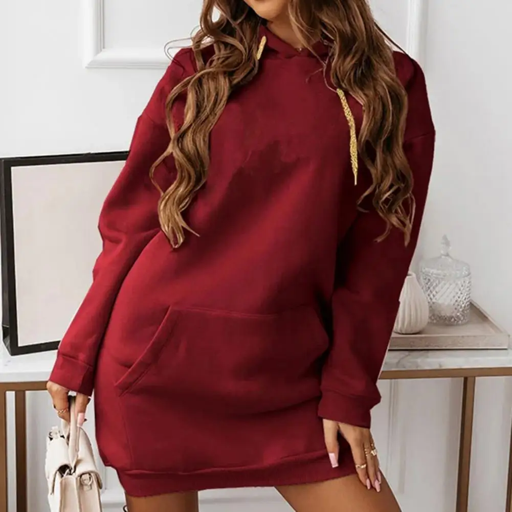 Sweatshirt Dress Oversized Mini Dress 