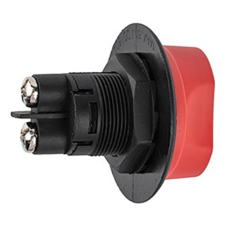 자동차 배터리 아이솔레이터 스위치, 최대 50V DC 50A Cont. 32V 75A INT. 자동차 미니 배터리 선택기 스위치 (NO-Off-Out / 50A)