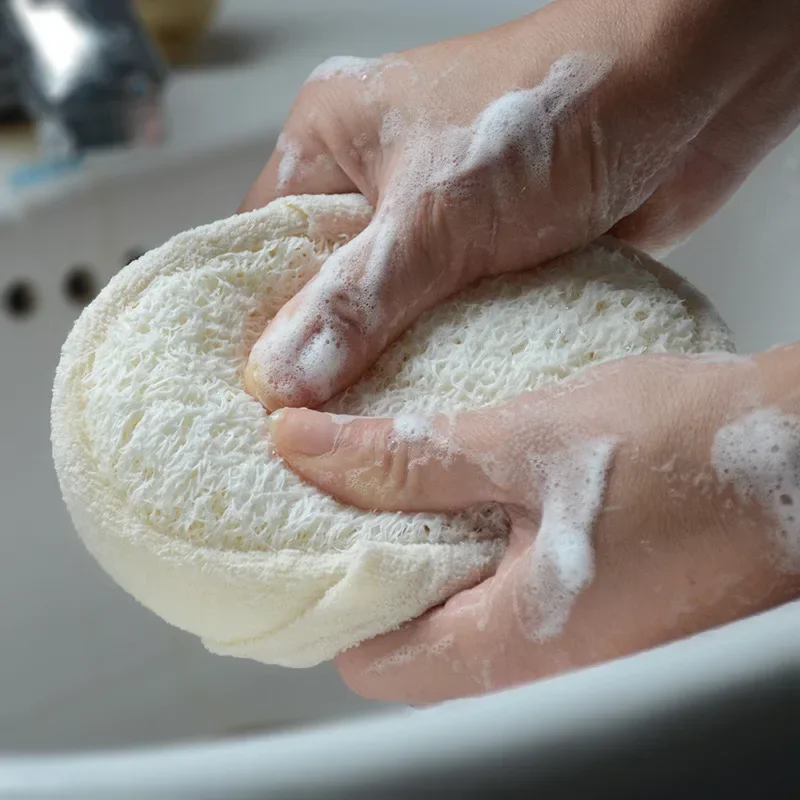 Thickened Natural Loofah Bath Sponge-Healthy Shower Rub Whole Body Massage Brush Multi-shape Exfoliating Bathing Sponge exfoliating shower brush shower scrubber shower sponge bath sponge exfoliating bath brush exfoliating scrubber exfoliating shower scrubber
