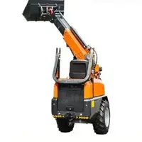 Dongbang China Telescopic Mini Wheel Loader Remote Control Multi-Functional Front End Loader Customizable Small T Machine