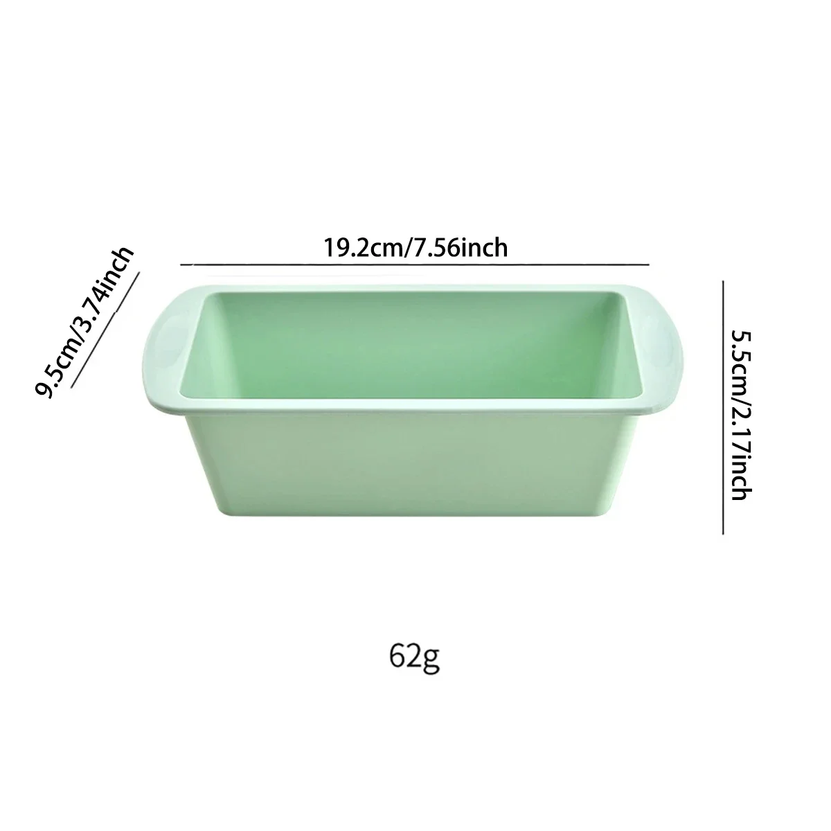 Silicone Nonstick Bread Loaf and Cake Mold - Kitchen Pastry Tool
