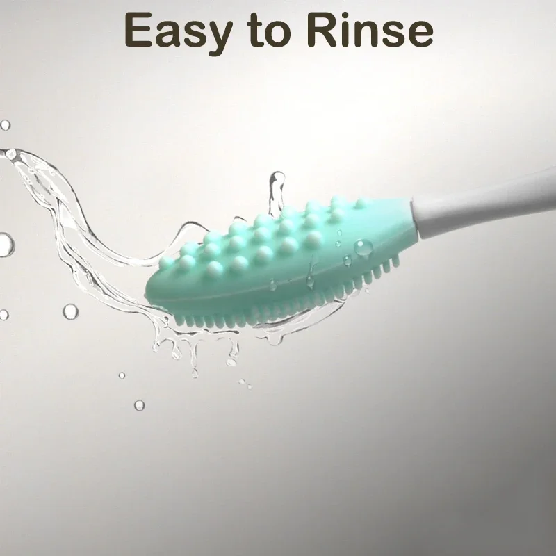 Cat Grooming Brush for Cat Chin Acne, Cat Black Seed Exfoliating Brush, Cats Chin Acne Care Soft Silicone Scraper - Image 3